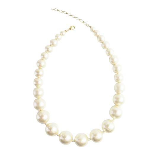 Cotton pearl necklace by Anq&nbsp;